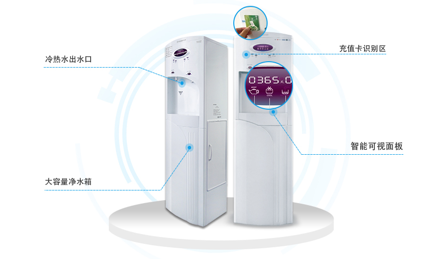 立式凈水器產品細節