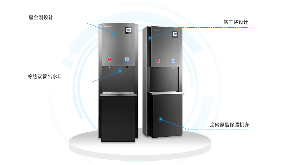 雙聚能開水器產品細節
